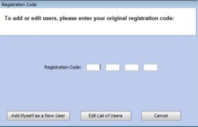 Edit Registration Code